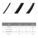 LaserKart HTD-5M Open-ended Timing Belt - Image 6