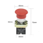 LazerKart CHNT NP2 NC Emergency Stop Switch - Image 5
