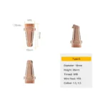 LazerKart Laser Welding Nozzles M16 For QILIN Welding Head - Image 5