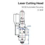 LazerKart 0-3KW WSX NC30 Autofocus Laser Cutting Head - Image 2
