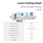LazerKart 0-3KW WSX NC30 Autofocus Laser Cutting Head - Image 4