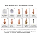 LazerKart Original Accessories Set for SUP20S & SUP21T Welding Head - Image 2