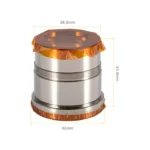 LazerKart Collimating & Focus Lens With Lens Tube D37 For PT Procutter Cutting Head 15kW - Image 5