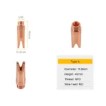 LazerKart Laser Welding Nozzles M10 For QILIN Welding Head - Image 2