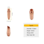 LazerKart Laser Welding Nozzles M10 For QILIN Welding Head - Image 3