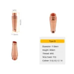 LazerKart Laser Welding Nozzles M10 For QILIN Welding Head - Image 5