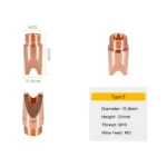 LazerKart Laser Welding Nozzles M10 For QILIN Welding Head - Image 6