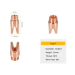 LazerKart Laser Welding Nozzles M10 For QILIN Welding Head - Image 7