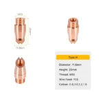 LazerKart Laser Welding Nozzles M10 For QILIN Welding Head - Image 9