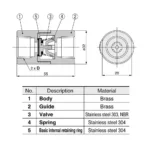 LazerKart INA-14-484-03 SMC High Pressure Check Valve - Image 5