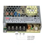 LazerKart Original Meanwell LRS-75 Switch Power Supply - Image 5
