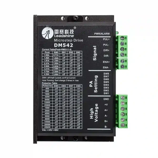 LazerKart Leadshine DM542 2 Phase Stepper Driver