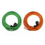 LazerKart 13M Encoder Cable & Power Cable Set For 1.3KW Fuji Servo Motor & Driver Fiber Laser Machine