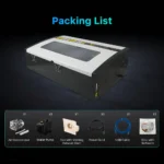 LazerKart 40W CO2 Laser Engraver Cutting Machine With 8” X 12” Working Area - Image 4