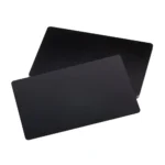 LazerKart 100Pcs Matte Black Business Name Cards For Laser Marking Machine