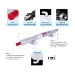 LazerKart RECI W & T Series CO2 Laser Tube - Image 9