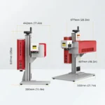 LazerKart UV-5 5W UV Laser Marking Engraver with 4.3” X 4.3” Scan Area - Image 8