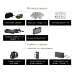 LazerKart PW01 200W 300W Handheld Pulsed Laser Cleaning Machine - Image 4