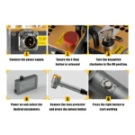 LazerKart PW01 200W 300W Handheld Pulsed Laser Cleaning Machine - Image 5